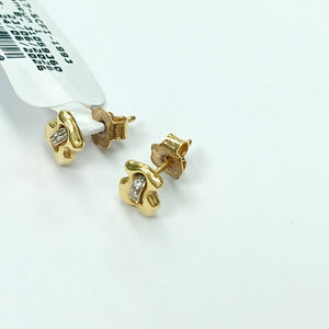 BROQUELES PAR ORO 18 K 1.5 GRMS (SEMINUEVO)