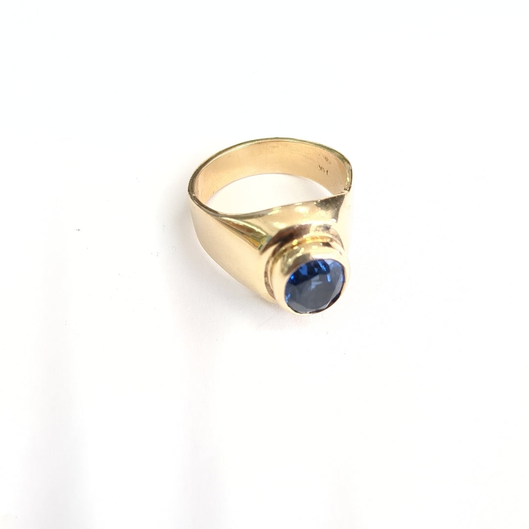 ANILLO ORO 14 K 22.5 GRMS (SEMINUEVO)