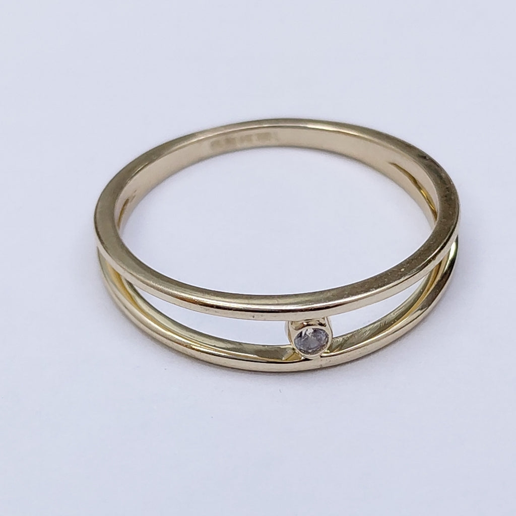 ANILLOS DAMA ORO 14K 1.6 (NUEVO)