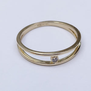 ANILLOS DAMA ORO 14K 1.6 (NUEVO)