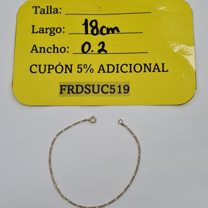 PULSERA ORO 14 K 0,90 GRMS (SEMINUEVO)