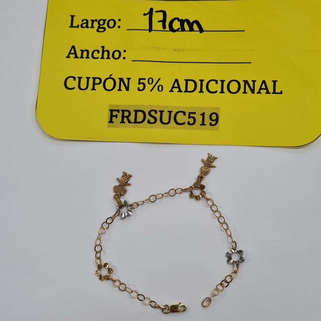 PULSERA ORO 14 K 3,70 GRMS (SEMINUEVO)