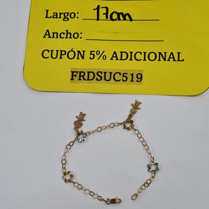 PULSERA ORO 14 K 3,70 GRMS (SEMINUEVO)
