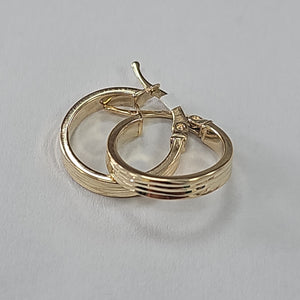 ARRACADAS ORO 14K 1.4 (NUEVO)