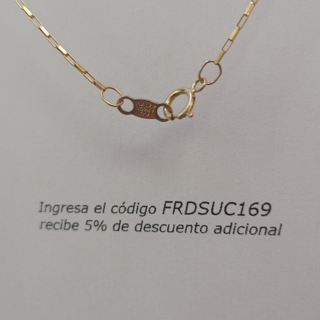 CADENA ORO 10 K 1.2 GRMS (SEMINUEVO)