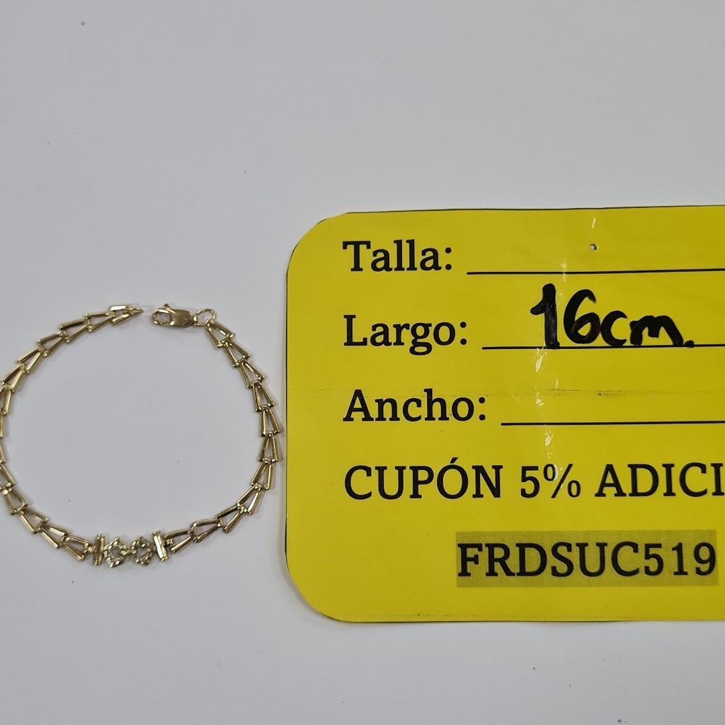 PULSERA ORO 14 K 3,50 GRMS (SEMINUEVO)