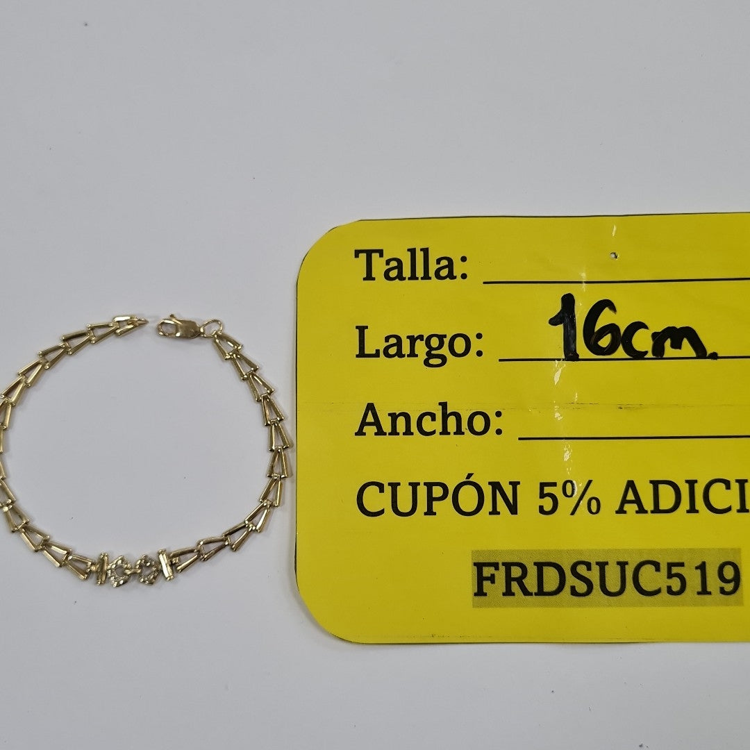 PULSERA ORO 14 K 3,50 GRMS (SEMINUEVO)