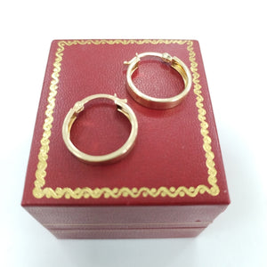 ARRACADAS PAR ORO 14 K 1.5 GRMS (SEMINUEVO)