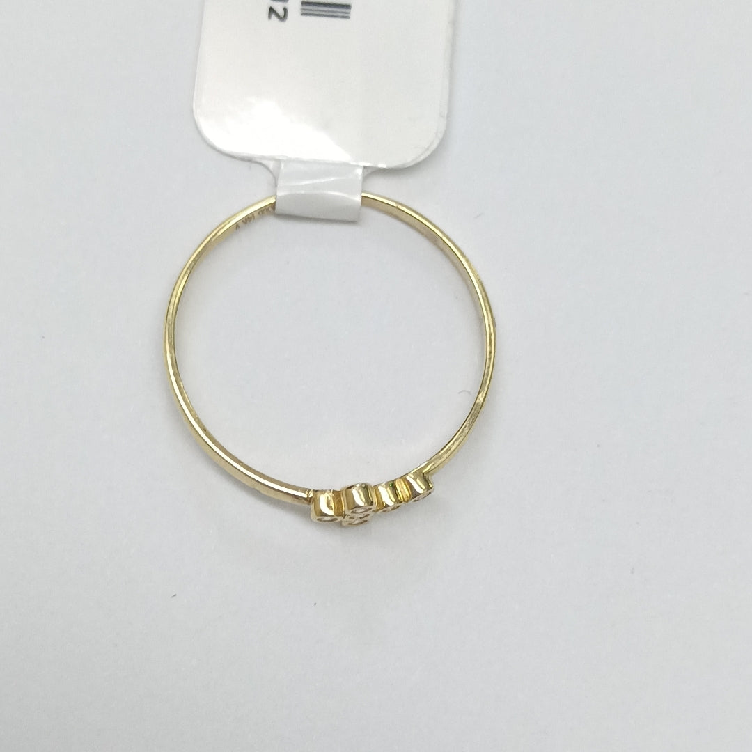 ANILLOS DAMA ORO 14K 0.8 (NUEVO)