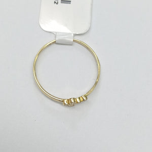 ANILLOS DAMA ORO 14K 0.8 (NUEVO)