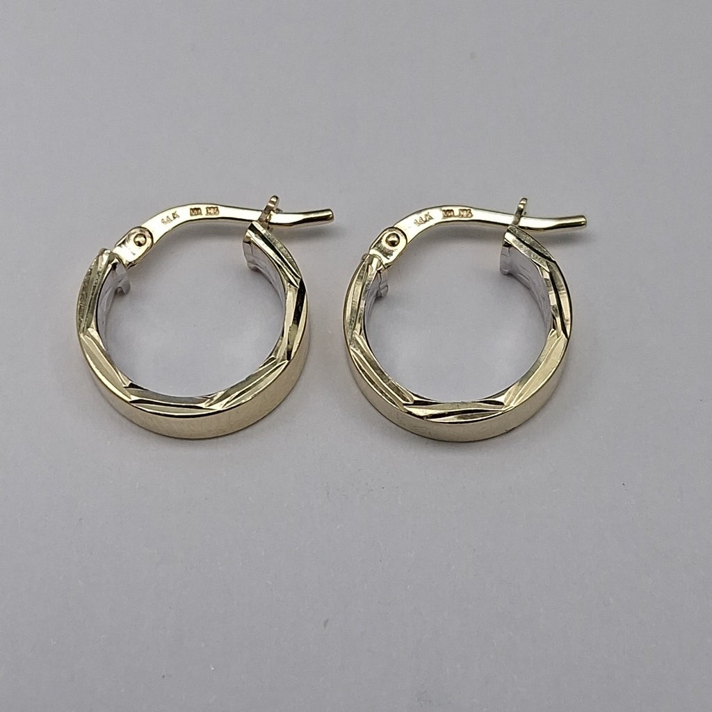 ARRACADAS ORO 14K 1.5 (NUEVO)
