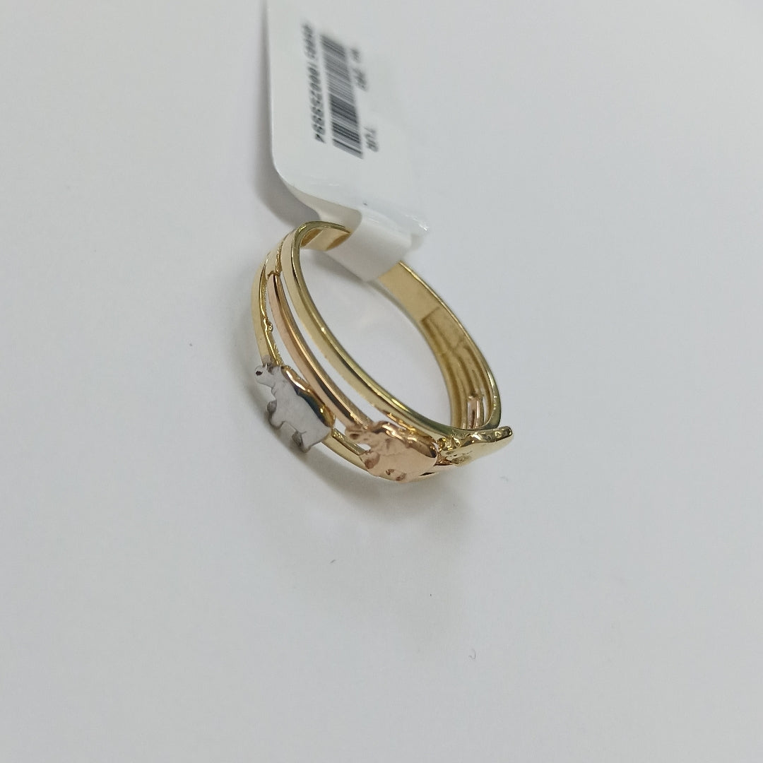 ANILLOS DAMA ORO 14K 2 (NUEVO)