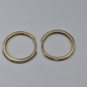 HUGGIES ORO 14K 1.5 (NUEVO)