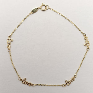 PULSERAS DAMA ORO 14K 1.1 (NUEVO)