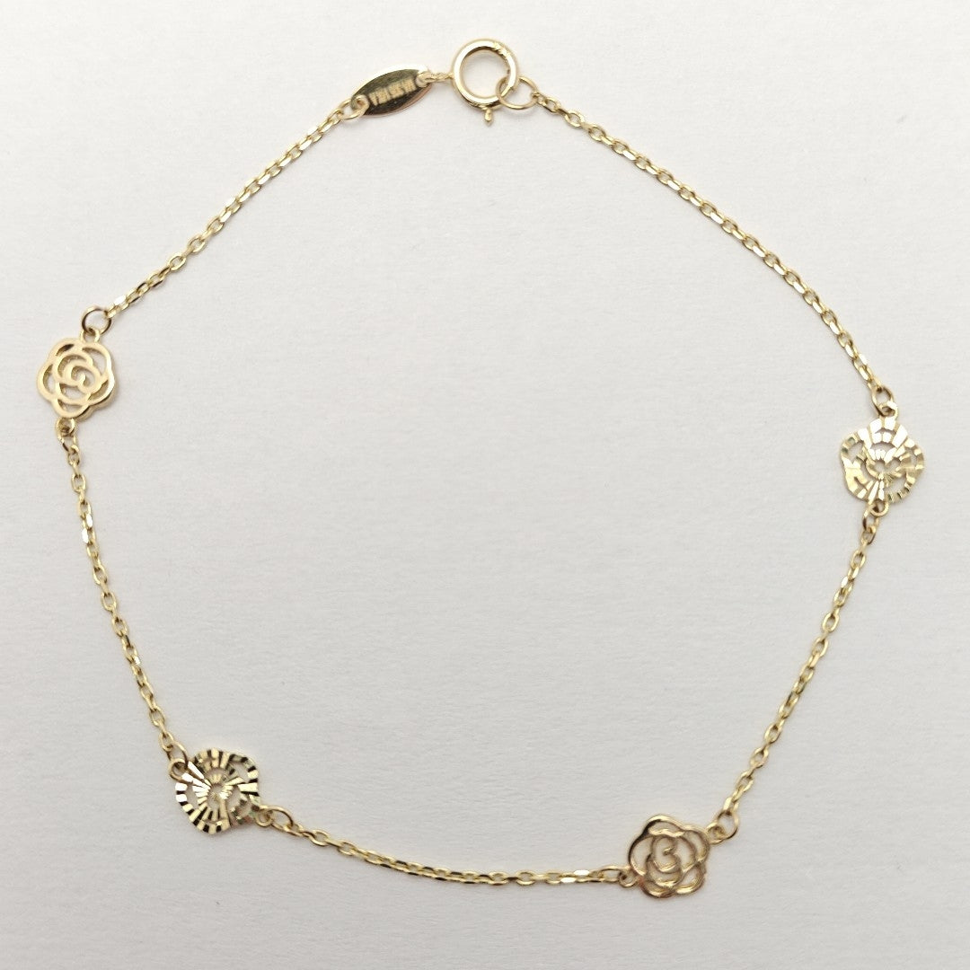 PULSERAS DAMA ORO 14K 1.2 (NUEVO)