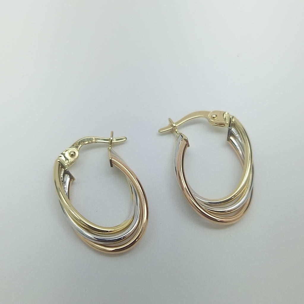 ARRACADAS ORO 14K 1.5 (NUEVO)