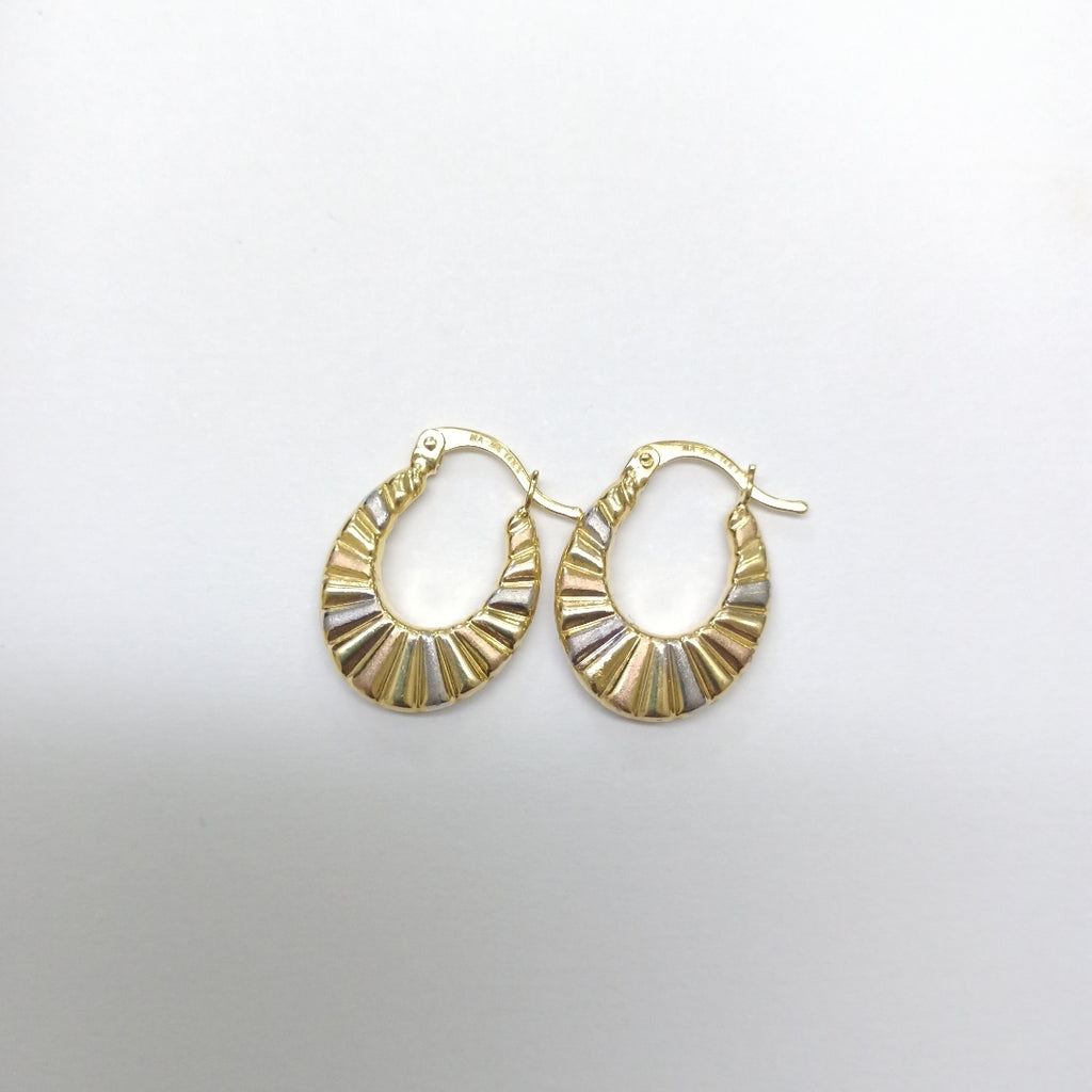 ARRACADAS ORO 14K 1.5 (NUEVO)