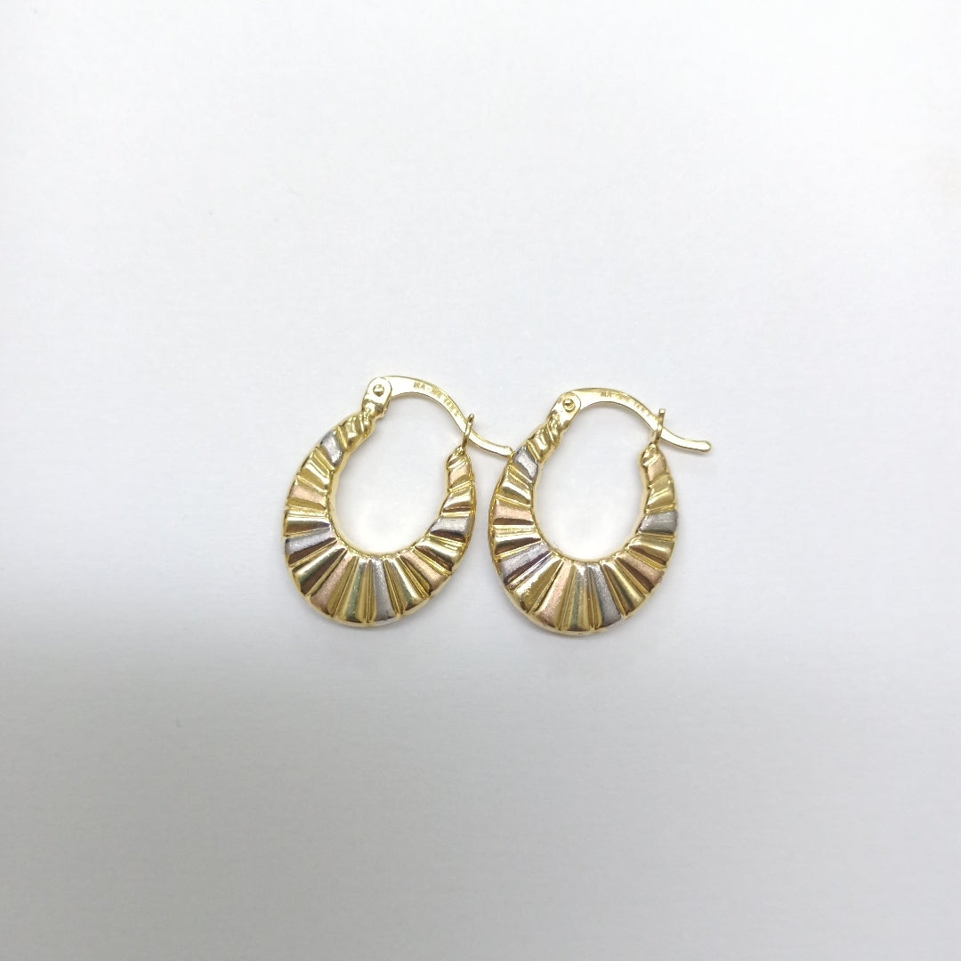 ARRACADAS ORO 14K 1.5 (NUEVO)