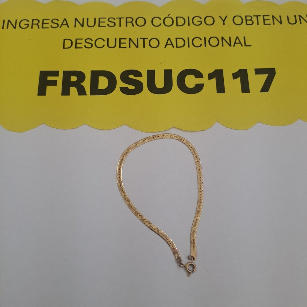 PULSERA ORO 14 K 1.9 GRMS (SEMINUEVO)