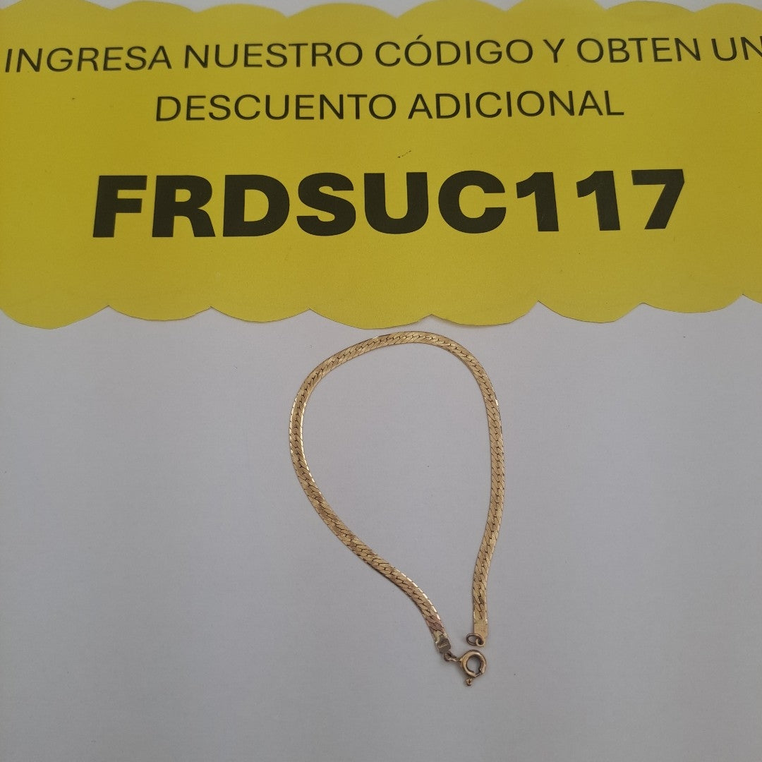 PULSERA ORO 14 K 1.9 GRMS (SEMINUEVO)