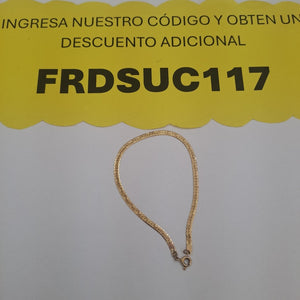 PULSERA ORO 14 K 1.9 GRMS (SEMINUEVO)