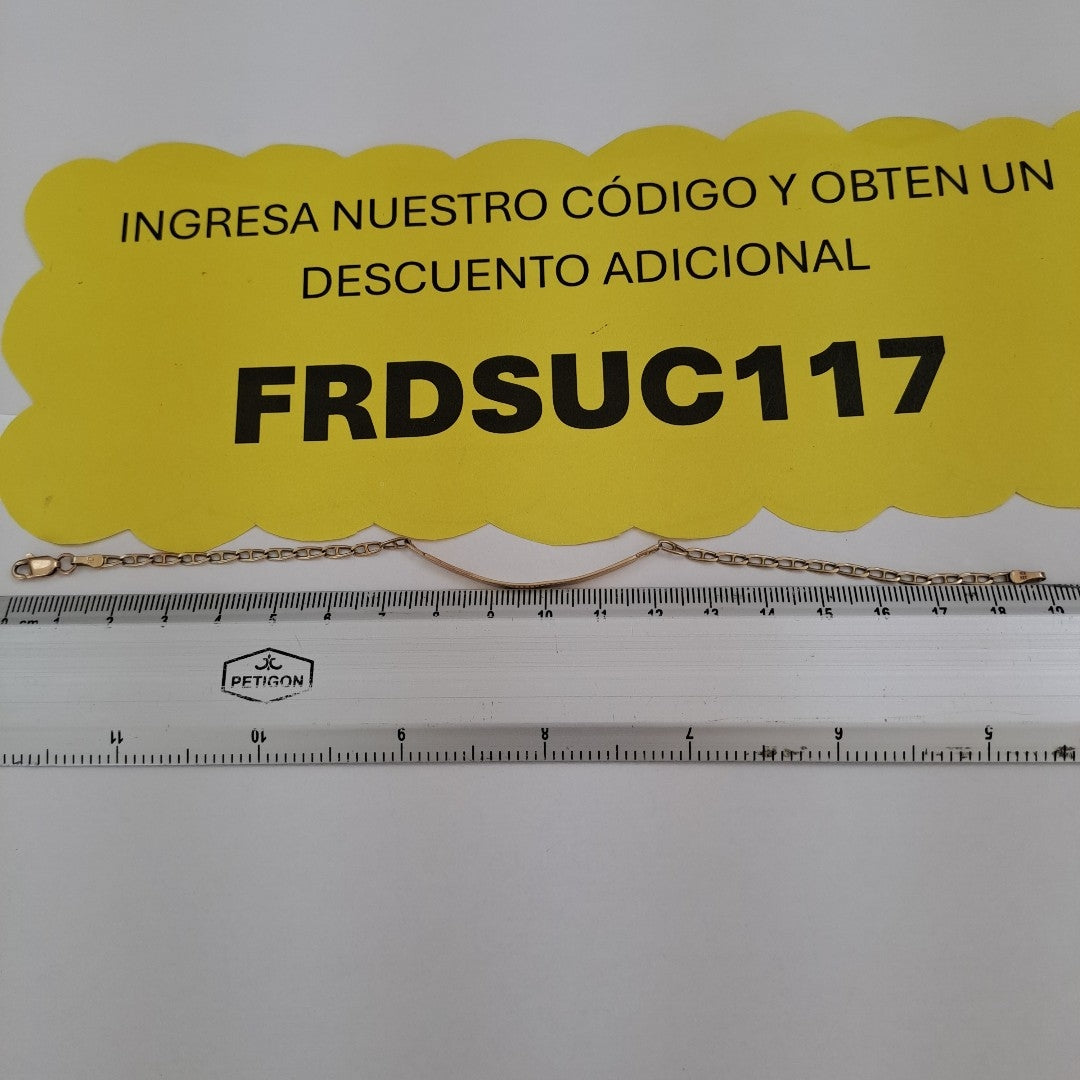 ESCLAVA ORO 10 K 3.1 GRMS (SEMINUEVO)
