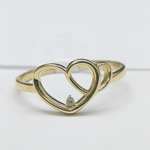ANILLOS DAMA ORO 14K 2 (NUEVO)