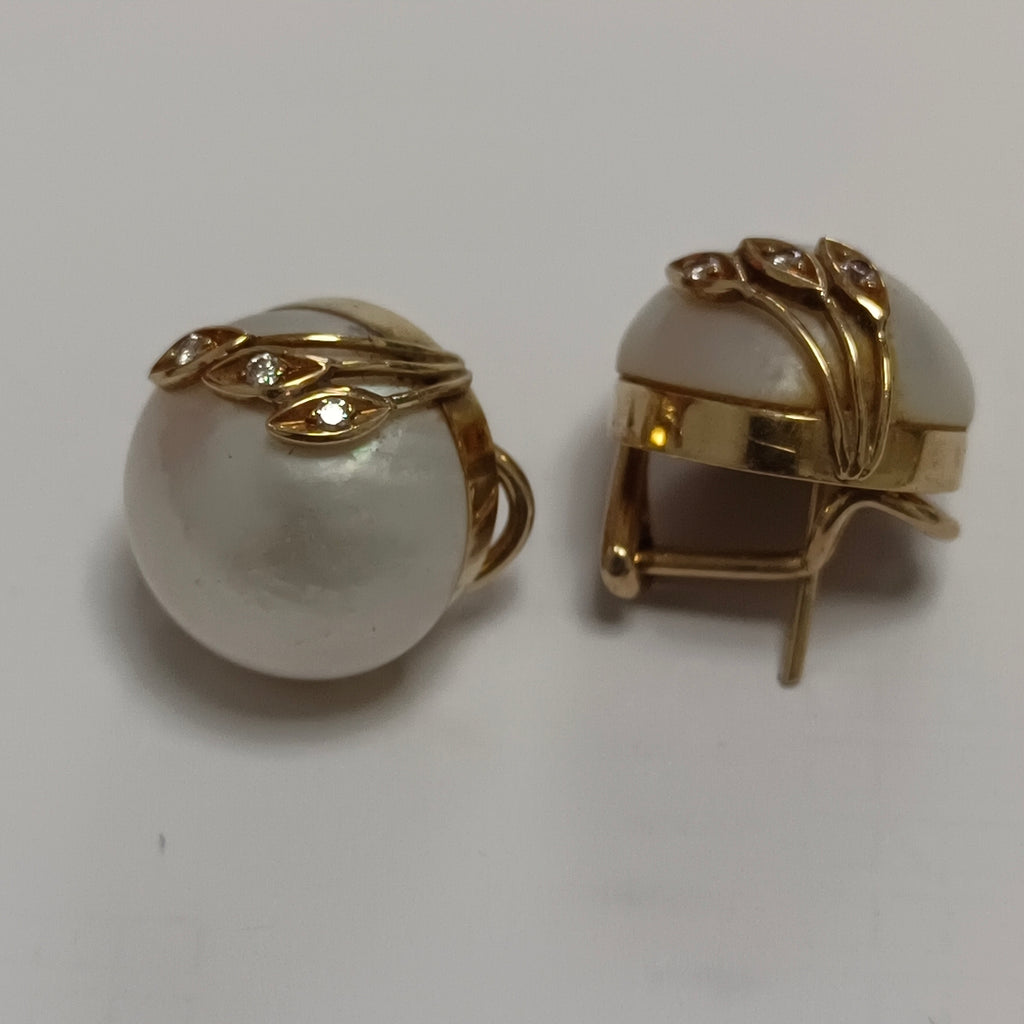 ARETES PAR ORO 14 K 11.8 GRMS (SEMINUEVO)