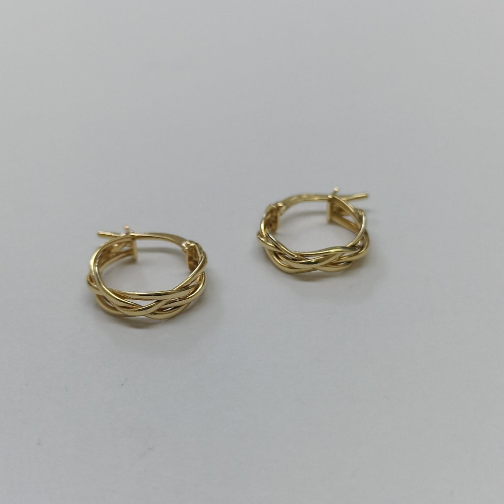 ARRACADAS ORO 14K 1.5 (NUEVO)