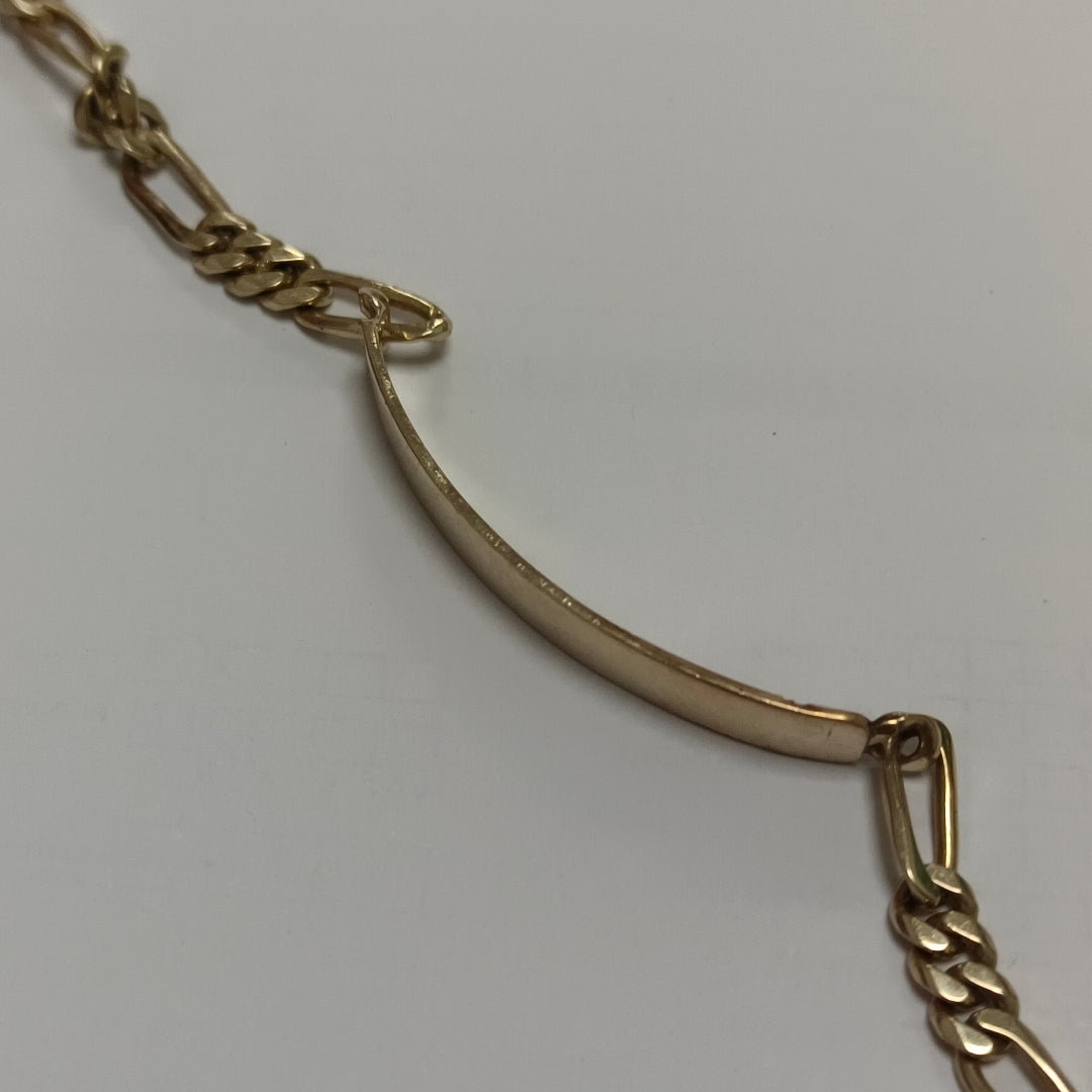 ESCLAVA ORO 14 K 9 GRMS (SEMINUEVO)