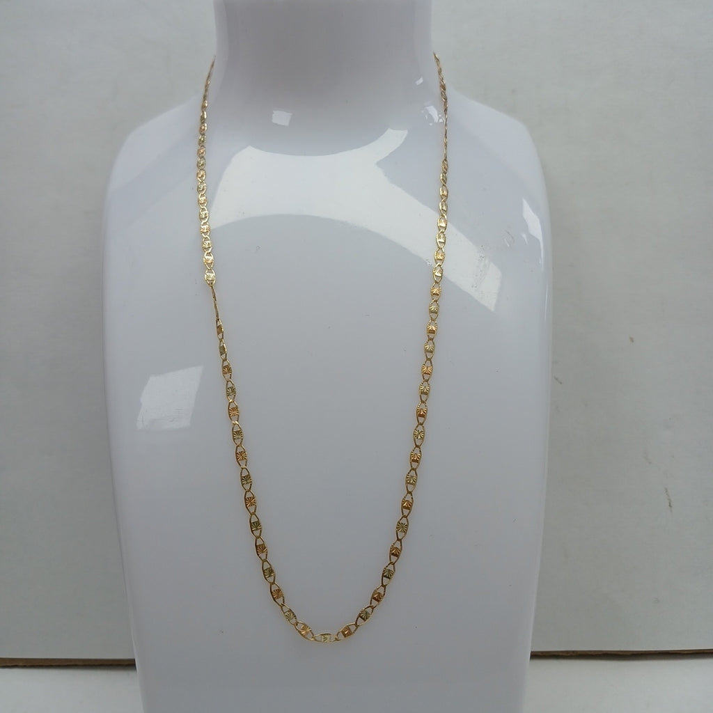 CADENA ORO COMBINADO 10 K 2 GRMS (SEMINUEVO)
