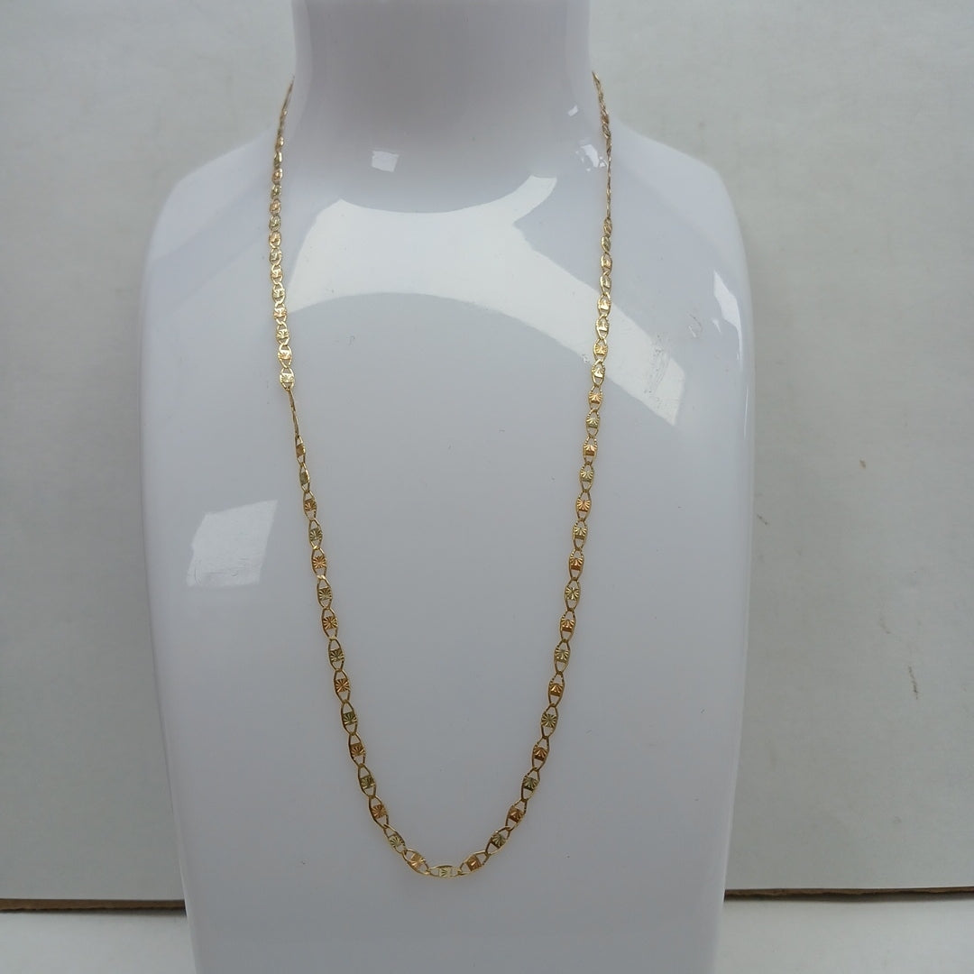 CADENA ORO COMBINADO 10 K 2 GRMS (SEMINUEVO)