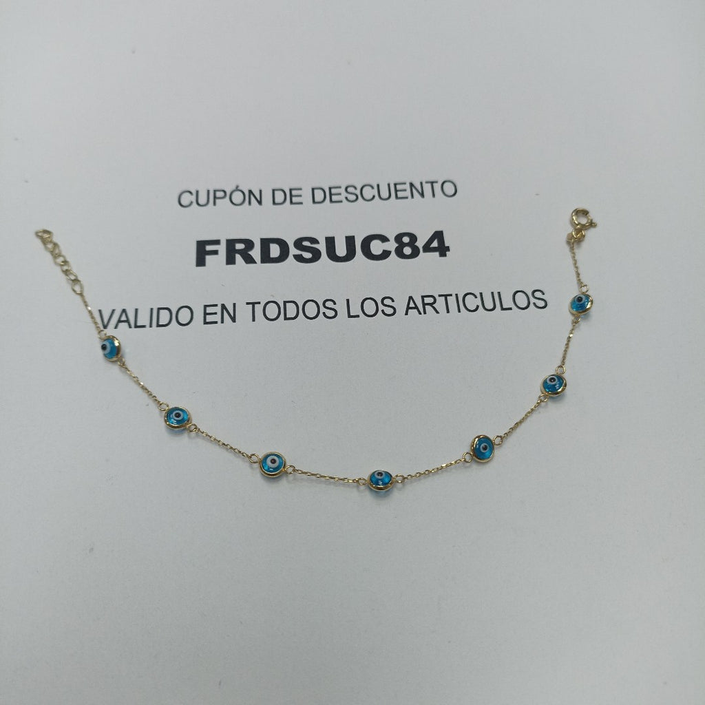 PULSERAS DAMA ORO 14K 1.3 (NUEVO)