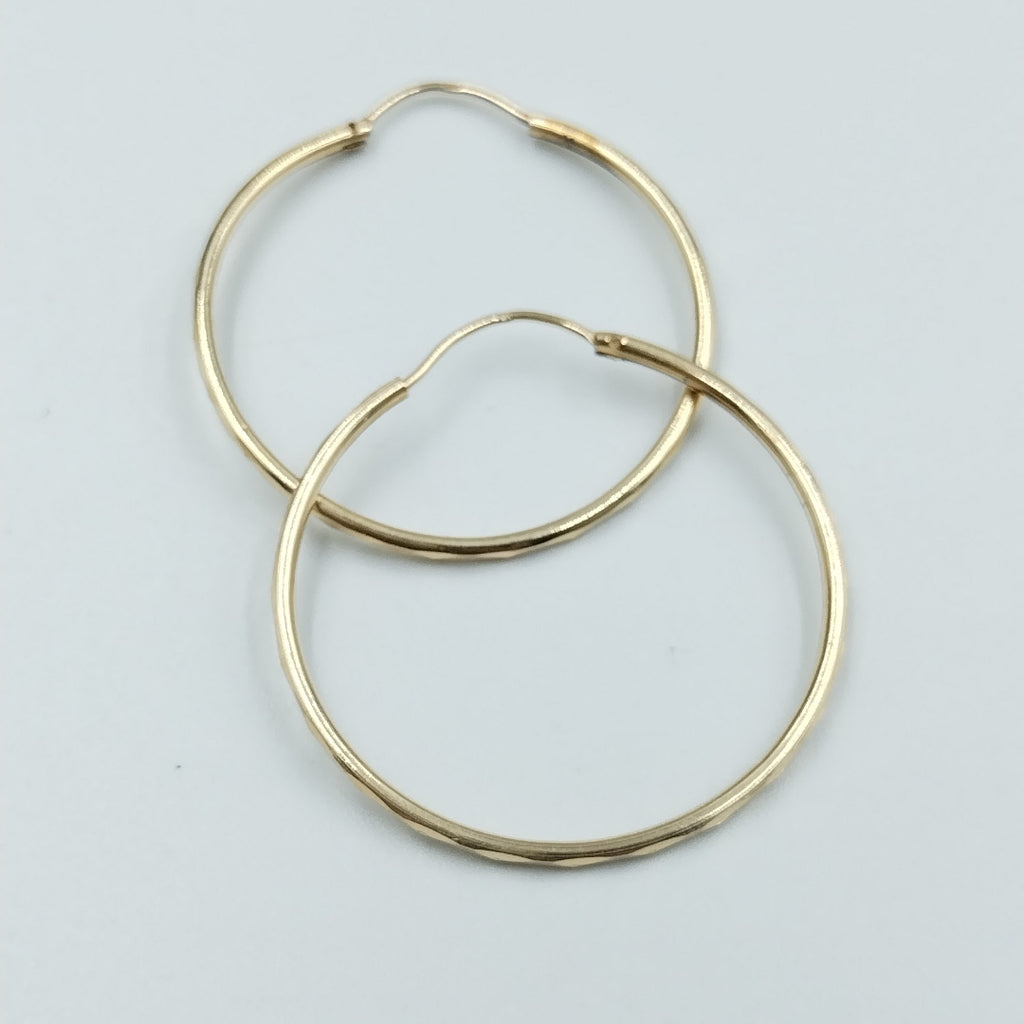 ARRACADAS PAR ORO 14 K 1.6 GRMS (SEMINUEVO)
