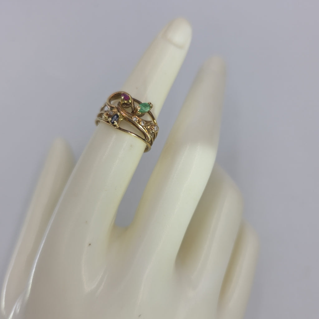 ANILLITO ORO 14 K 3,00 GRMS (SEMINUEVO)