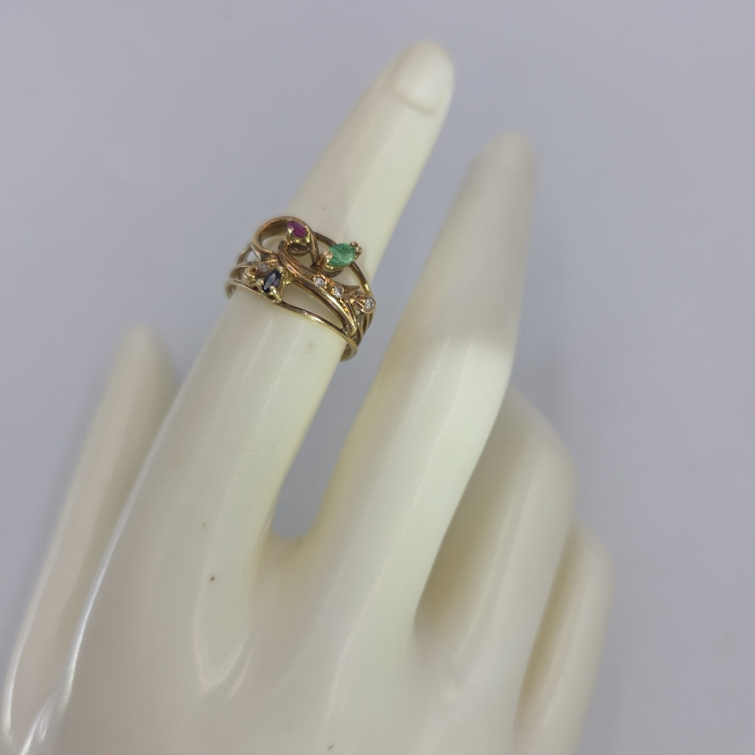 ANILLITO ORO 14 K 3,00 GRMS (SEMINUEVO)