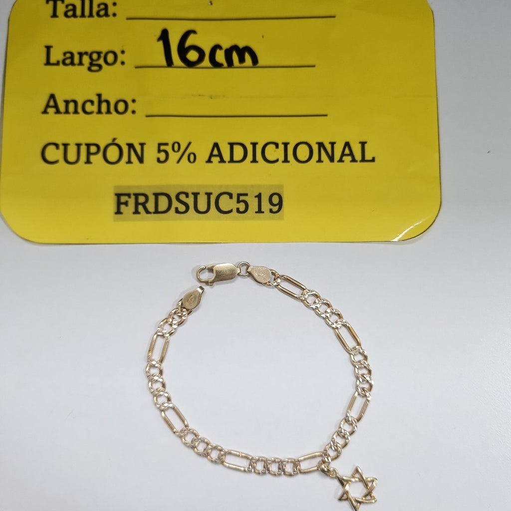 PULSERA ORO 14 K 9.6 GRMS (SEMINUEVO)