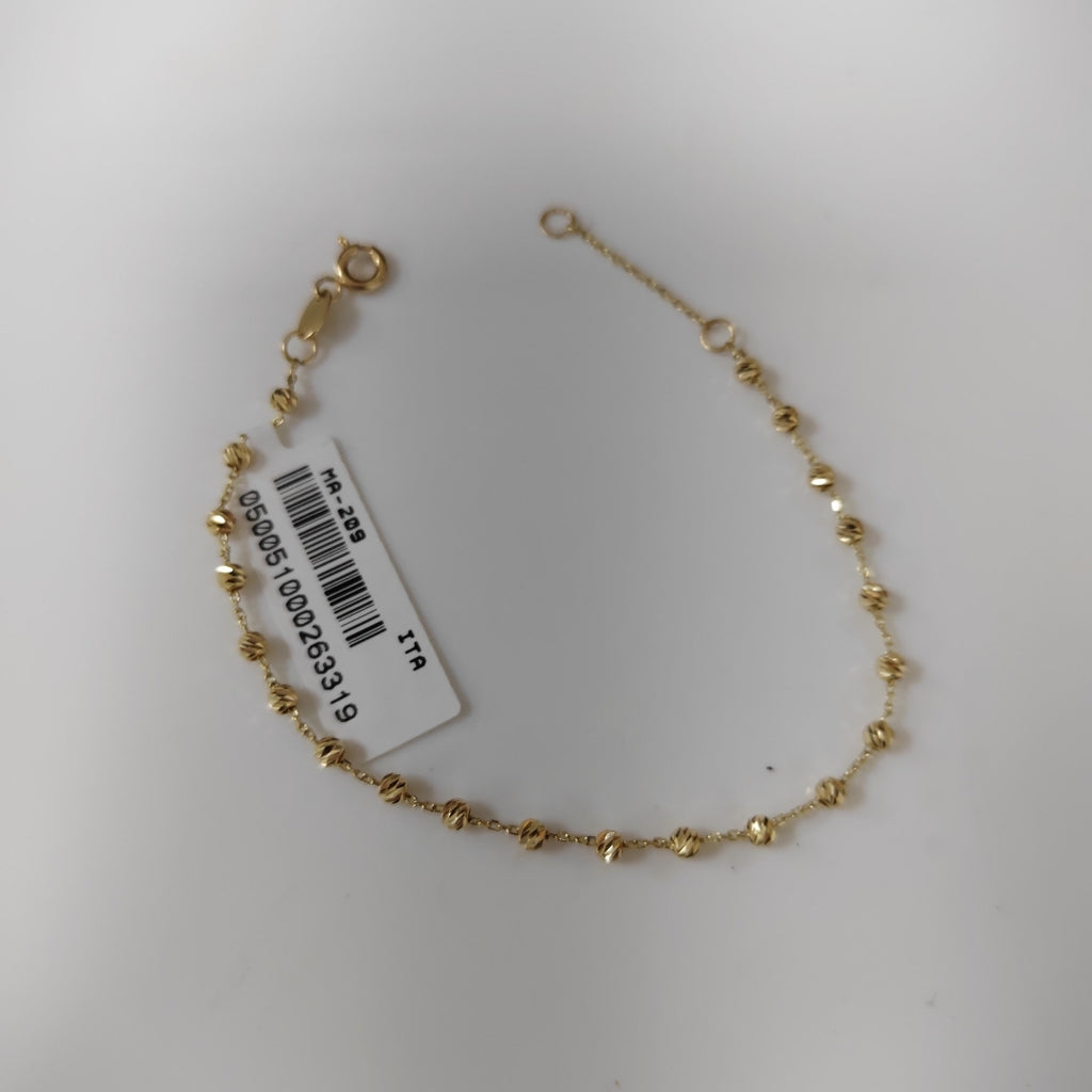 PULSERAS DAMA ORO 14K 1.2 (NUEVO)