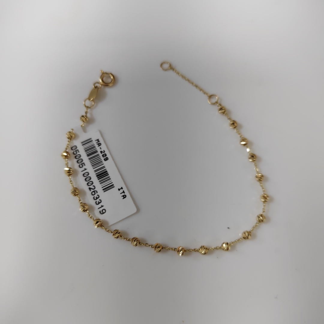 PULSERAS DAMA ORO 14K 1.2 (NUEVO)