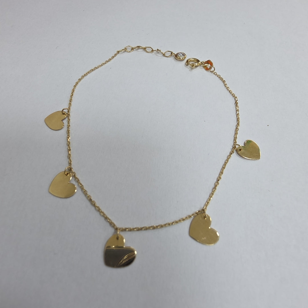 PULSERAS DAMA ORO 14K 1.3 (NUEVO)