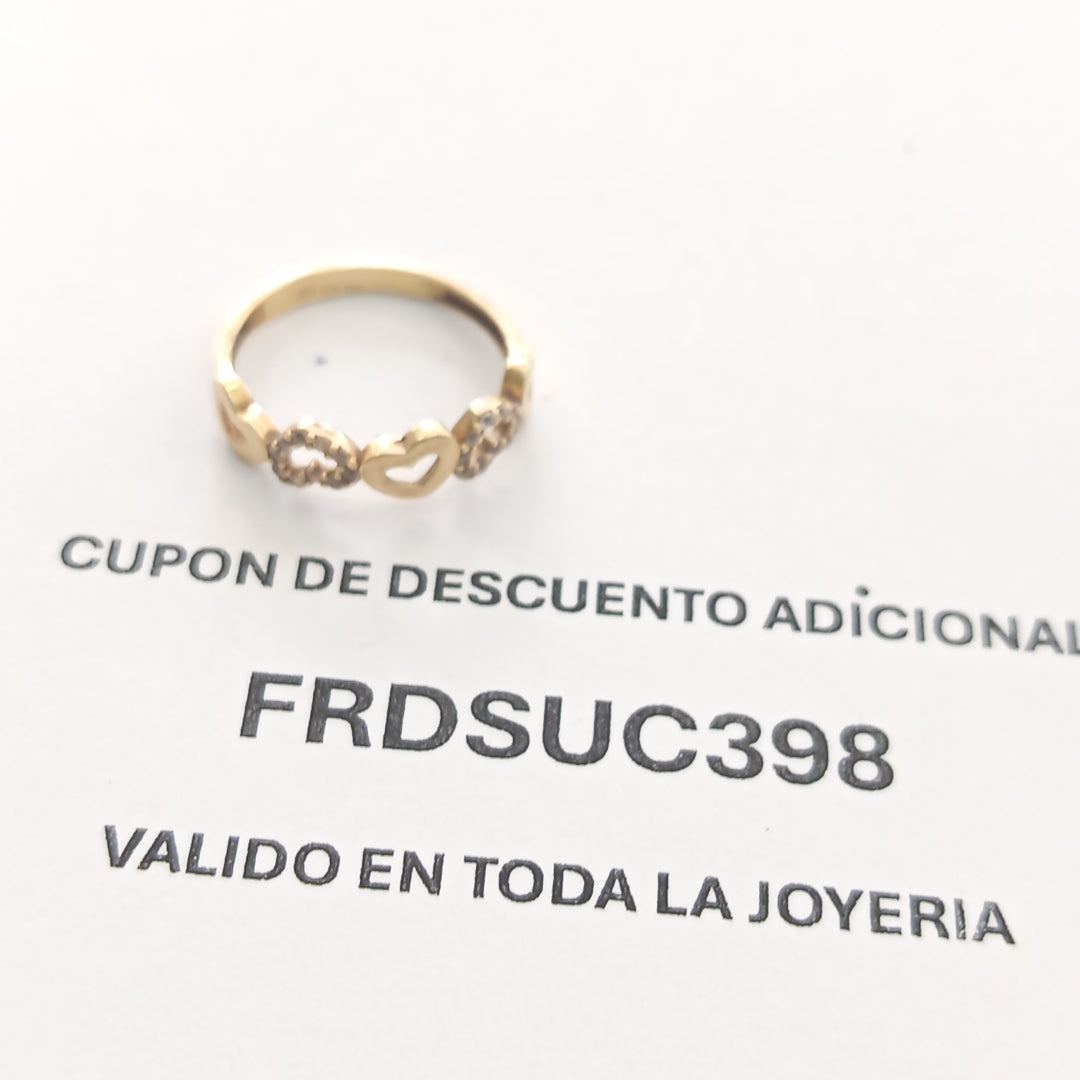 ANILLITO ORO 14 K 1.6 GRMS (SEMINUEVO)