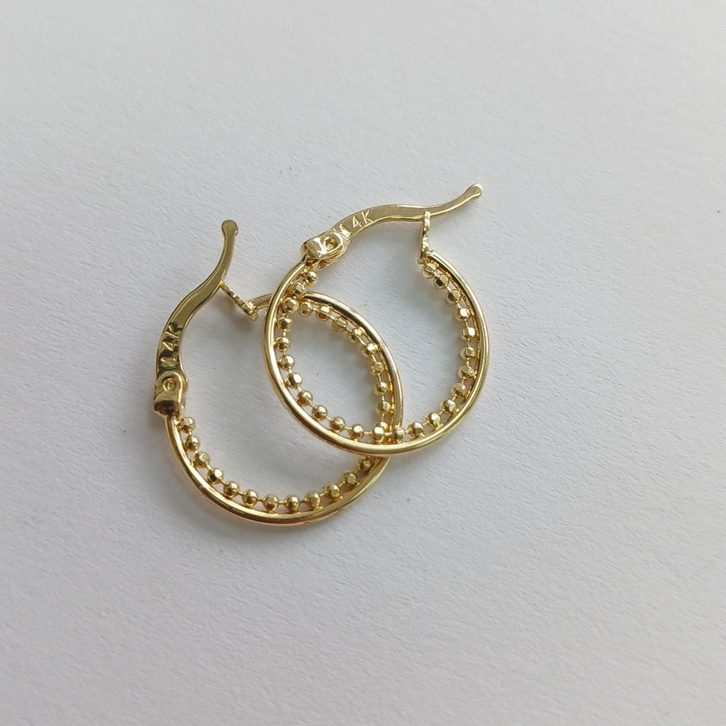 ARRACADAS ORO 14K 1.7 (NUEVO)