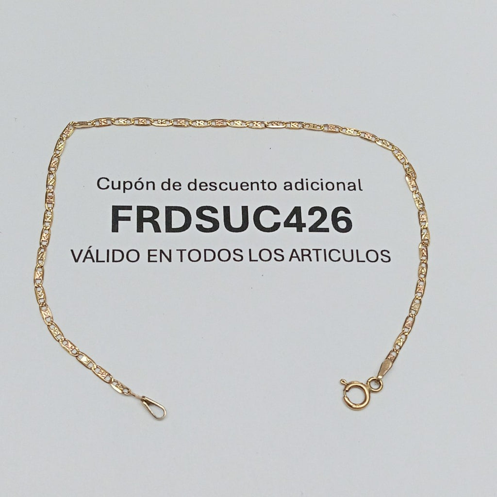 PULSERA ORO 10 K 0.9 GRMS (SEMINUEVO)