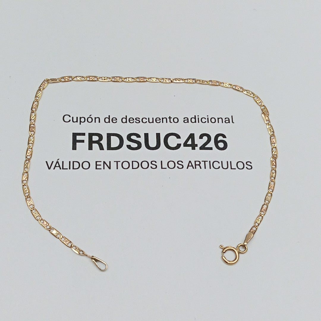 PULSERA ORO 10 K 0.9 GRMS (SEMINUEVO)