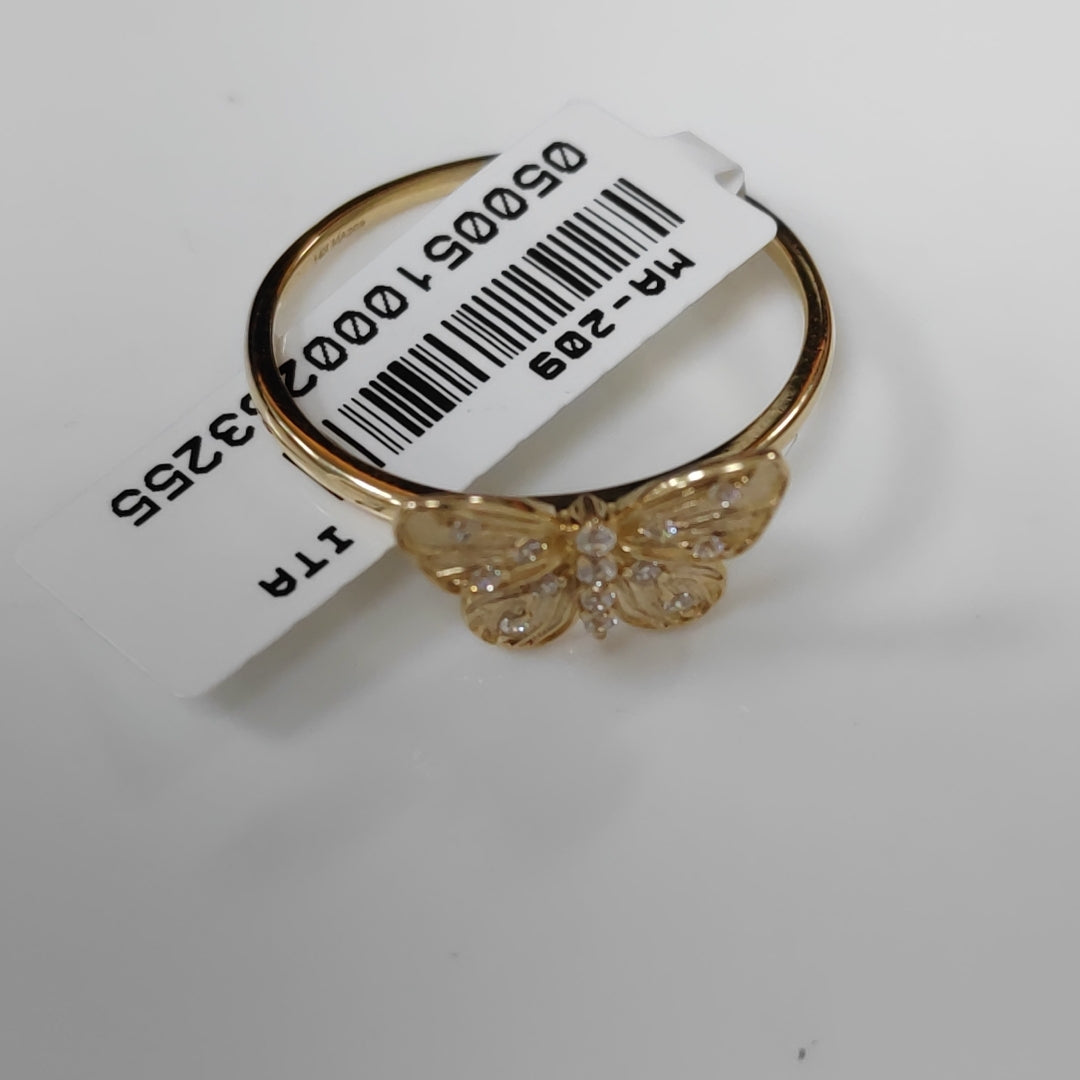ANILLOS DAMA ORO 14K 1.9 (NUEVO)