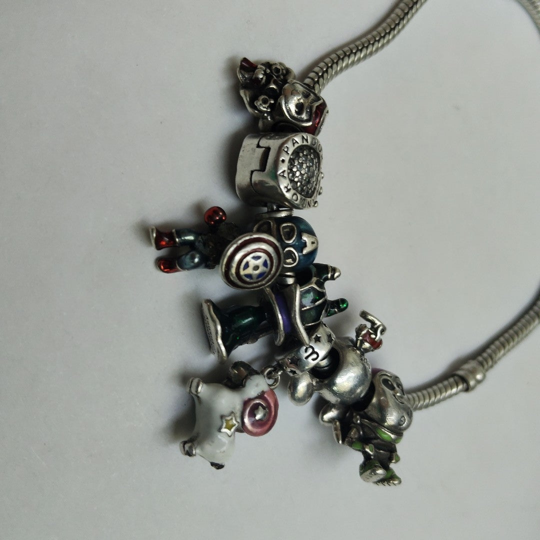 DIJE, PULSERA PLATA 33.2 GRMS (SEMINUEVO)