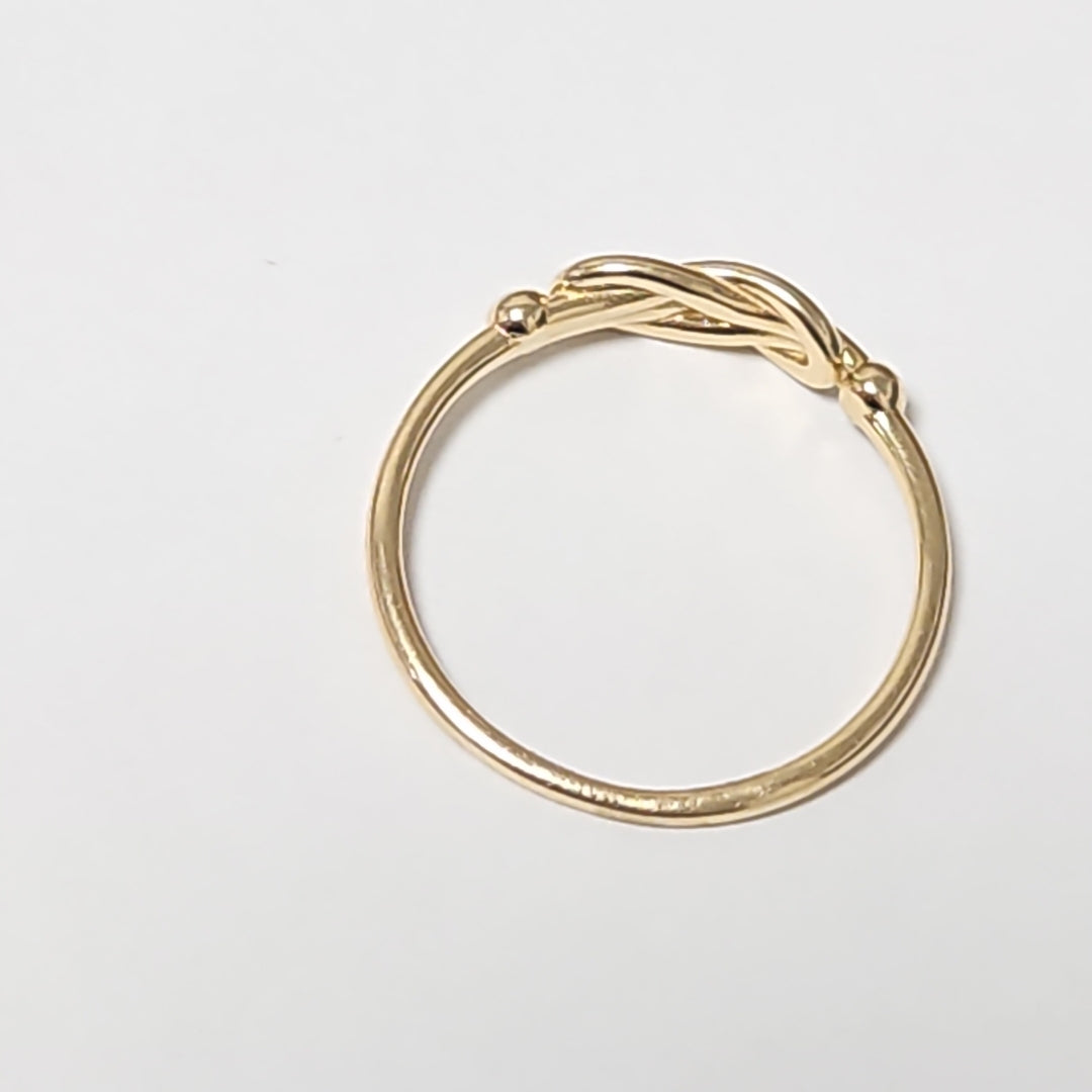 ANILLOS DAMA ORO 14K 2 (NUEVO)