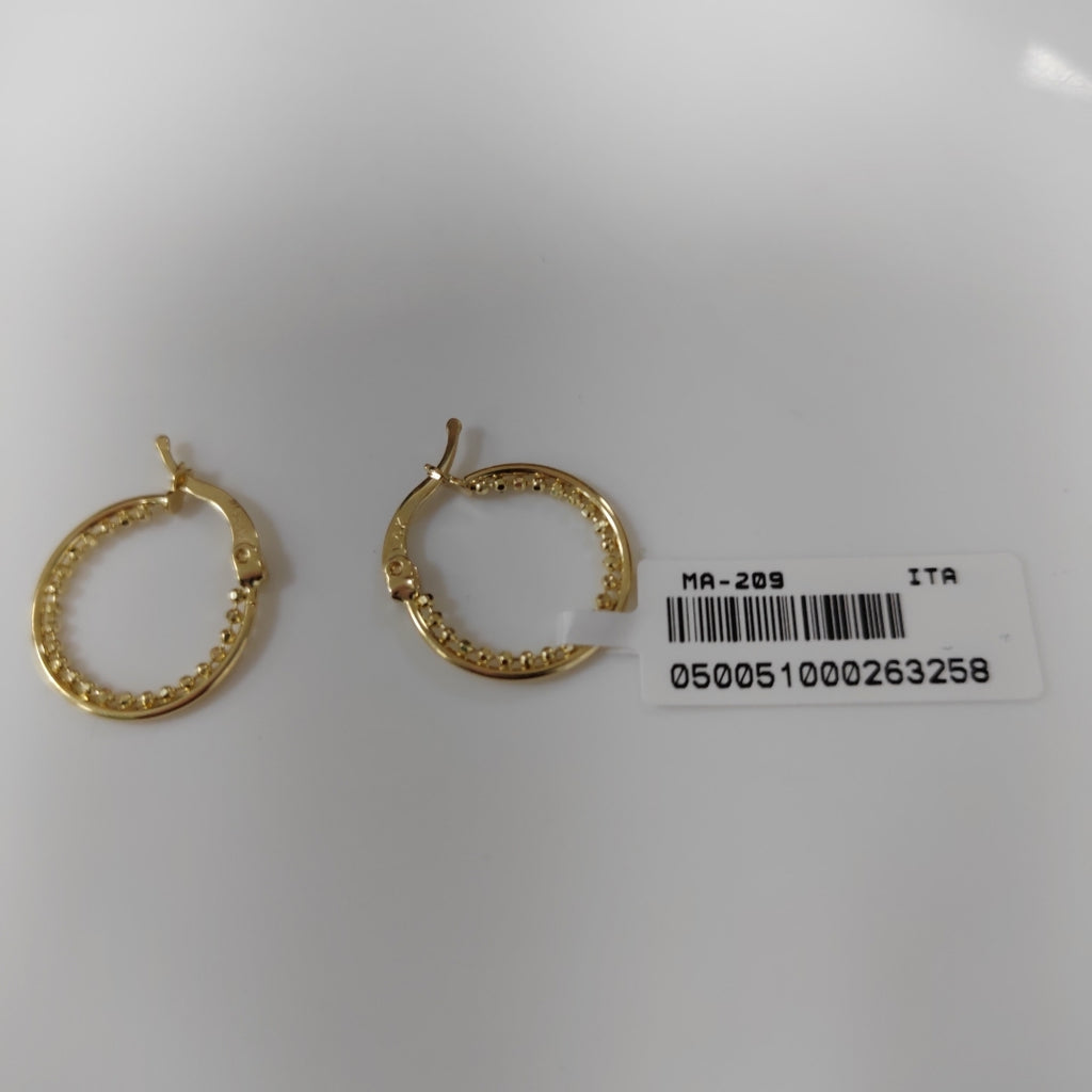 ARRACADAS ORO 14K 1.7 (NUEVO)