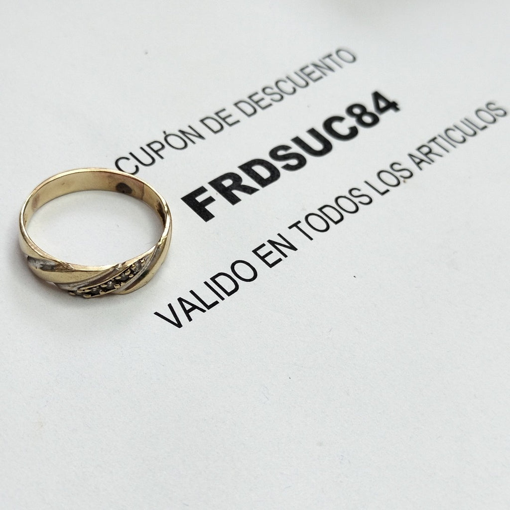 ANILLO ORO 14 K 3.8 GRMS (SEMINUEVO)