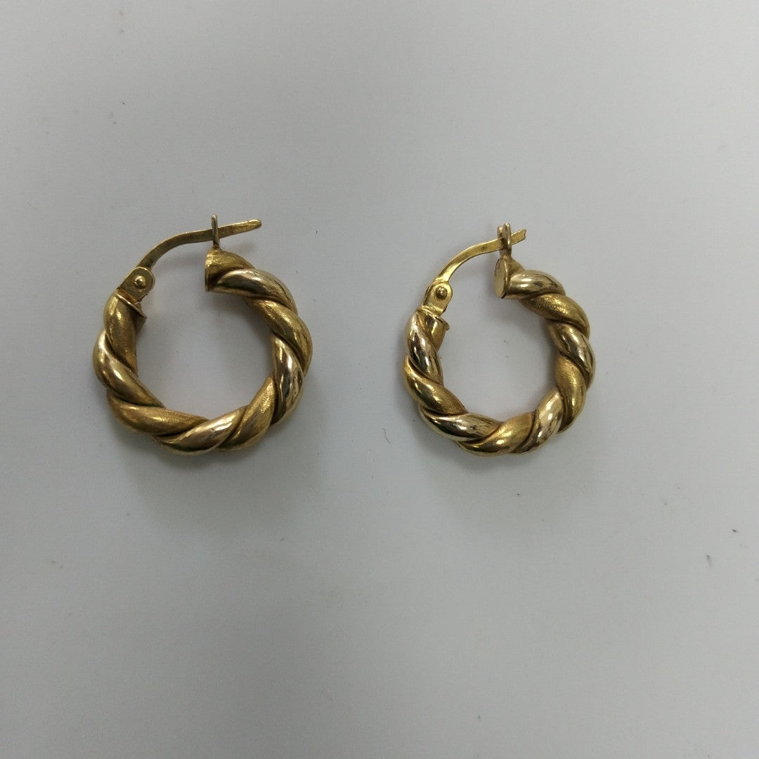 ARRACADAS PAR ORO 14 K 3 GRMS (SEMINUEVO)
